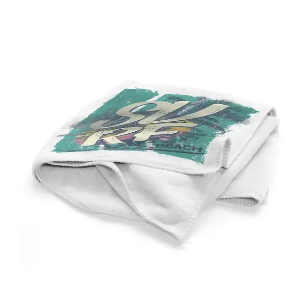 Saugfähiges Handtuch Gymnasio - weiß, Farbe: weiß personalisierte Geschenke , 3 image