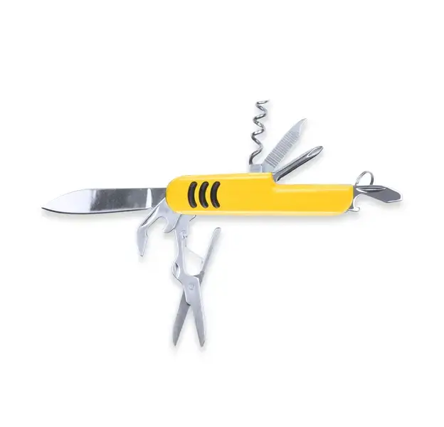 Multifunktionstaschenmesser Shakon - gelb, Farbe: gelb personalisierte Geschenke , 12 image