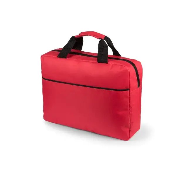 Dokumententasche Hirkop - rot, Farbe: rot personalisierte Geschenke , 4 image