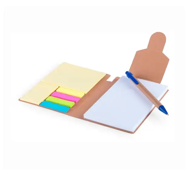 Notizblock Cravis - gelb, Farbe: gelb personalisierte Geschenke , 4 image