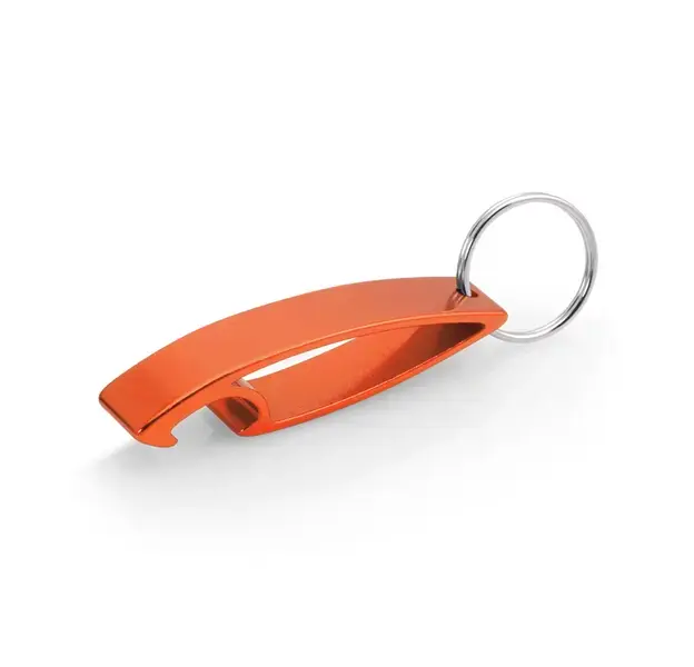 Schlüsselanhänger Flaschenöffner Samo - orange, Farbe: orange personalisierte Geschenke , 25 image