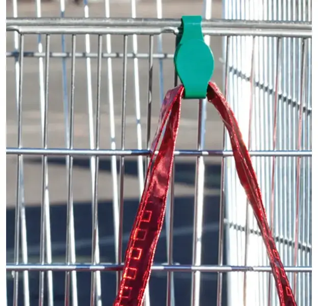 Einkaufstasche Halter Taker - grün, Farbe: grün personalisierte Geschenke , 4 image