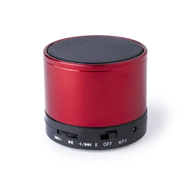 Lautsprecher Martins - rot, Farbe: rot personalisierte Geschenke , 6 image