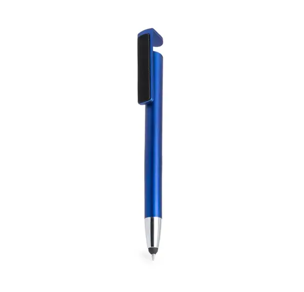 Kugelschreiber Halter Finex - blau, Farbe: blau personalisierte Geschenke , 9 image