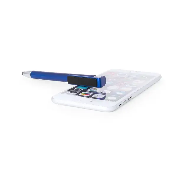 Kugelschreiber Halter Finex - blau, Farbe: blau personalisierte Geschenke , 7 image