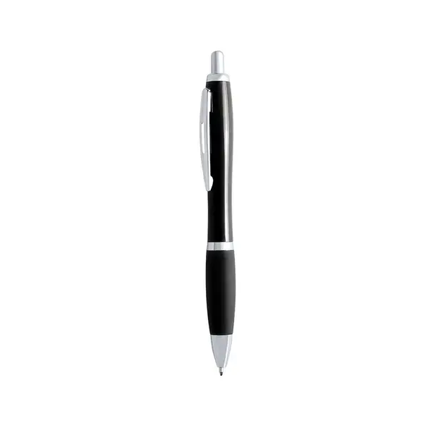 Kugelschreiber Clexton - schwarz, Farbe: schwarz personalisierte Geschenke , 4 image