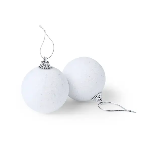 Ornament Set Yenkit - weiß, Farbe: weiß personalisierte Geschenke , 7 image