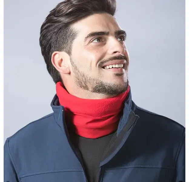 Nacken Wärmer Meifar - weiß - grau, Farbe: weiß - grau personalisierte Geschenke , 3 image