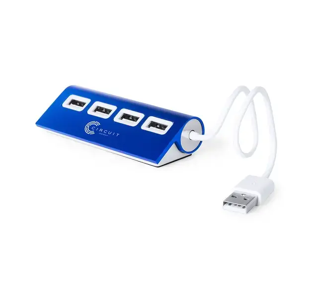 USB Hub Weeper - rot, Farbe: rot personalisierte Geschenke , 4 image
