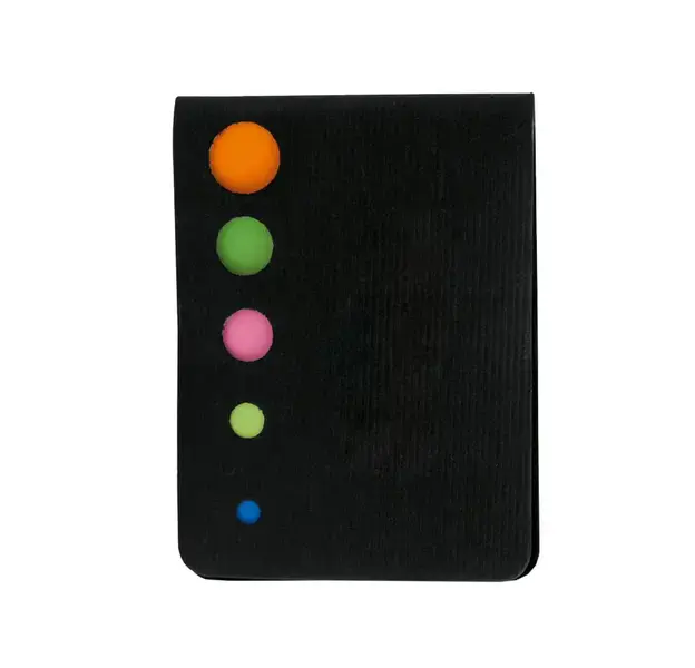 Notizblock Zinko - schwarz, Farbe: schwarz personalisierte Geschenke , 3 image