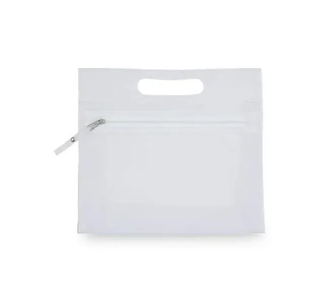 Kosmetik Tasche Fergi - weiß, Farbe: weiß personalisierte Geschenke , 2 image