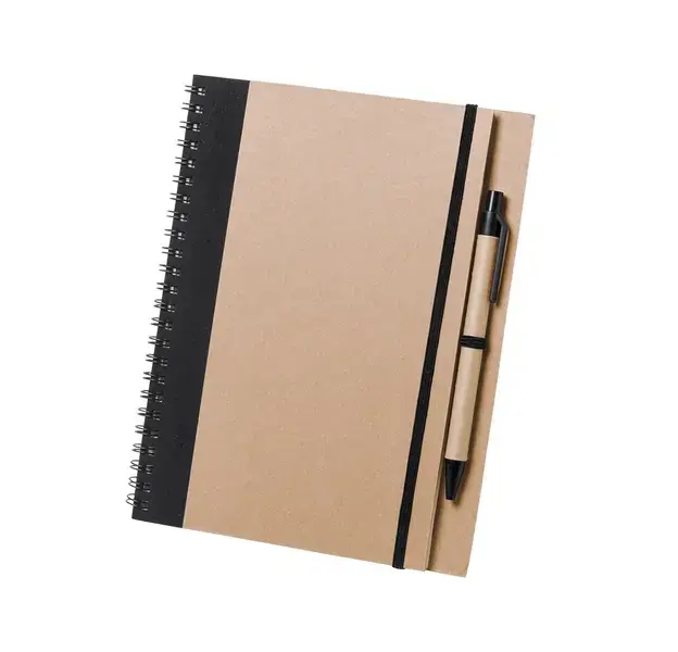 Notizbuch Tunel - schwarz, Farbe: schwarz personalisierte Geschenke , 3 image