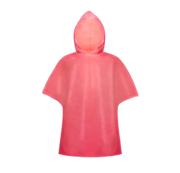 Poncho Remo - rot, Farbe: rot personalisierte Geschenke , 5 image