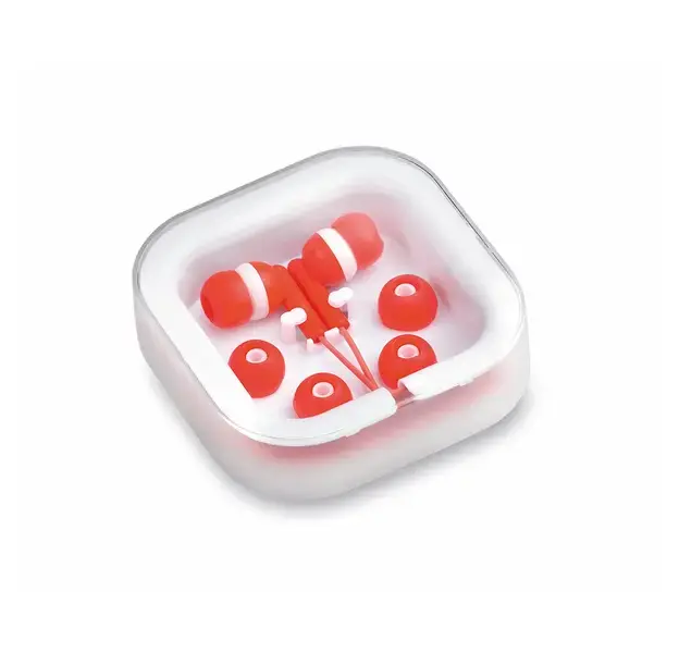 Kopfhörer Cort - rot, Farbe: rot personalisierte Geschenke , 2 image