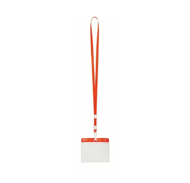 Namensschild Schlüsselband Maes - rot, Farbe: rot personalisierte Geschenke , 3 image