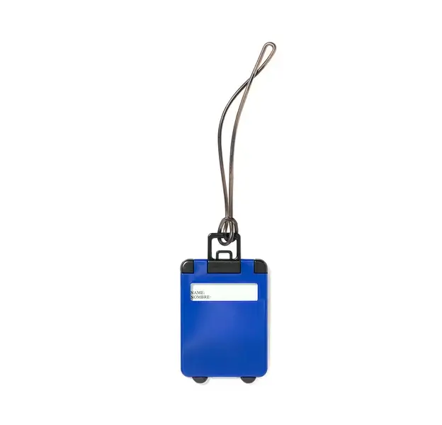 Kofferanhänger Cloris - blau, Farbe: blau personalisierte Geschenke , 3 image