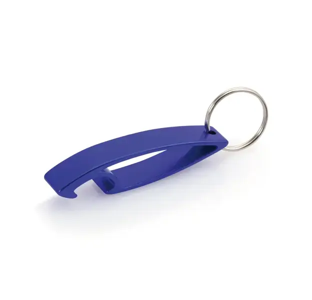 Schlüsselanhänger Flaschenöffner Samo - blau, Farbe: blau personalisierte Geschenke , 3 image