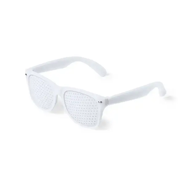 Brille Zamur - weiß, Farbe: weiß personalisierte Geschenke , 7 image
