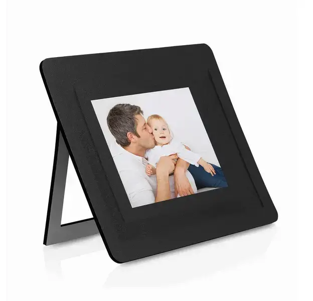 Mauspad Bilderrahmen Pictium - schwarz, Farbe: schwarz personalisierte Geschenke , 2 image