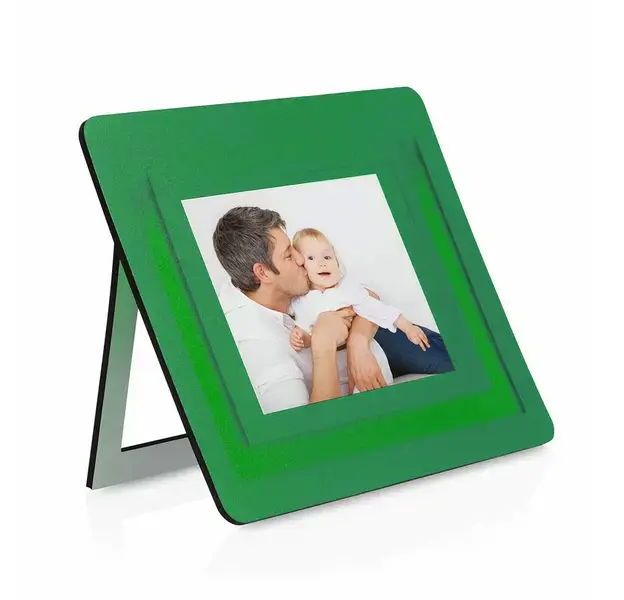 Mauspad Bilderrahmen Pictium - grün, Farbe: grün personalisierte Geschenke , 2 image