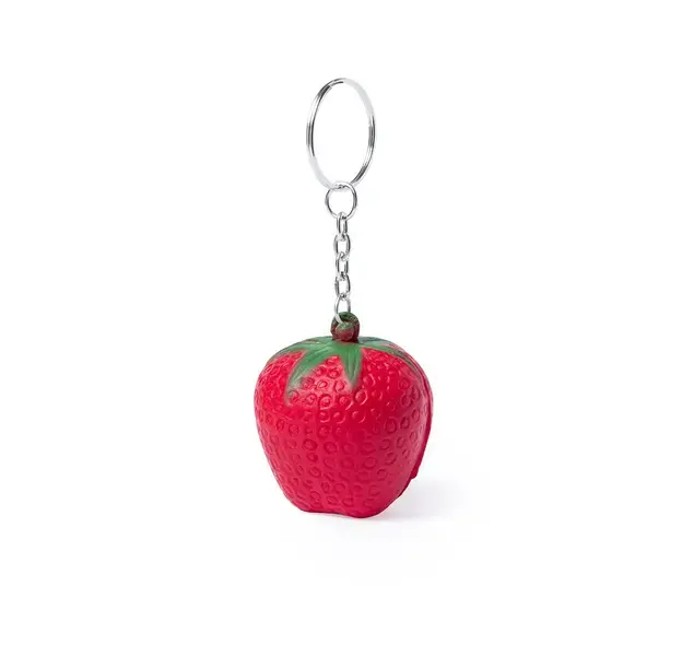 Antistress Schlüsselanhänger Fruty - rot, Farbe: rot personalisierte Geschenke , 3 image