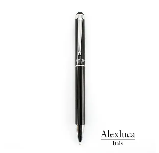 Kugelschreiber Pointer Salend - schwarz, Farbe: schwarz personalisierte Geschenke , 2 image