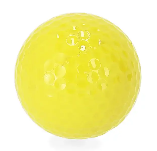 Golfball Nessa - gelb, Farbe: gelb personalisierte Geschenke , 3 image