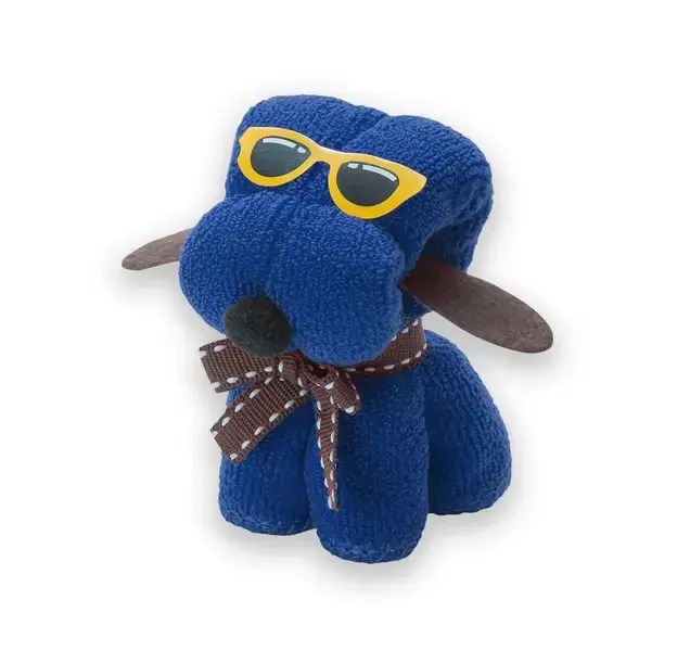 Saugfähiges Handtuch Rustuff - blau, Farbe: blau personalisierte Geschenke , 2 image