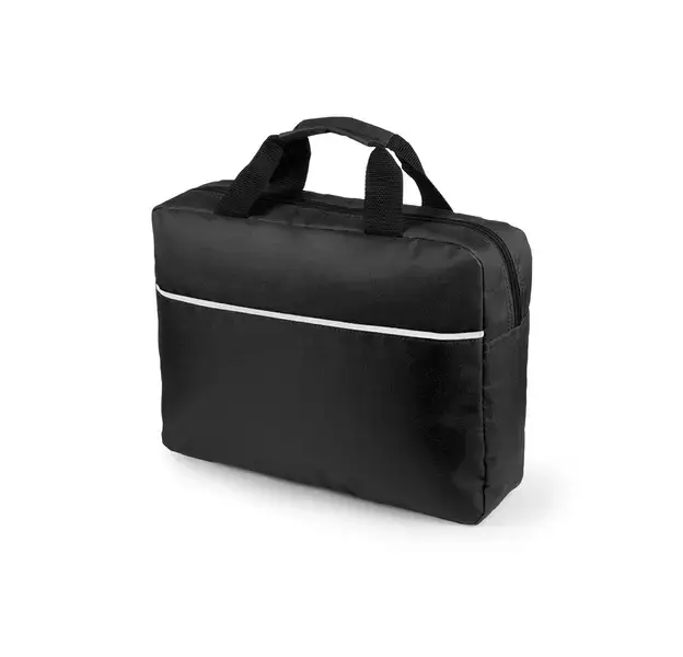 Dokumententasche Hirkop - schwarz, Farbe: schwarz personalisierte Geschenke , 2 image