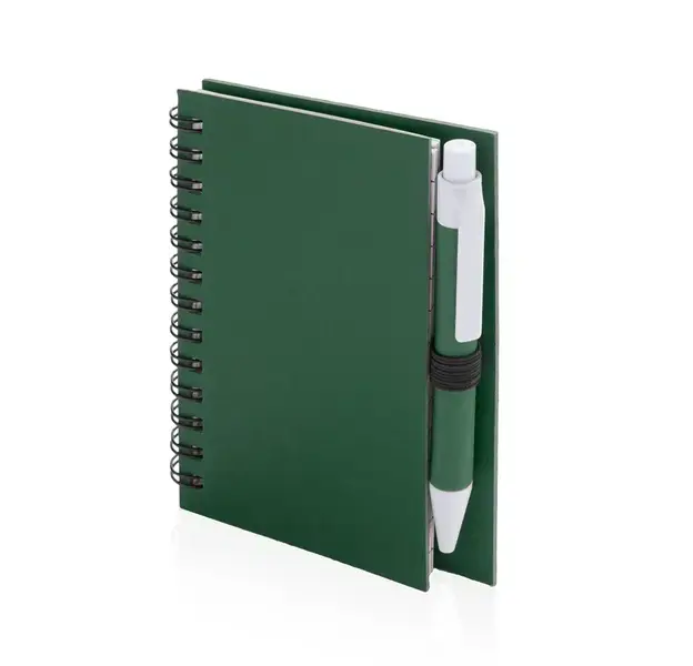 Notizbuch Pilaf - grün, Farbe: grün personalisierte Geschenke , 3 image