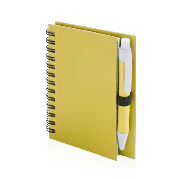 Notizbuch Pilaf - gelb, Farbe: gelb personalisierte Geschenke , 6 image