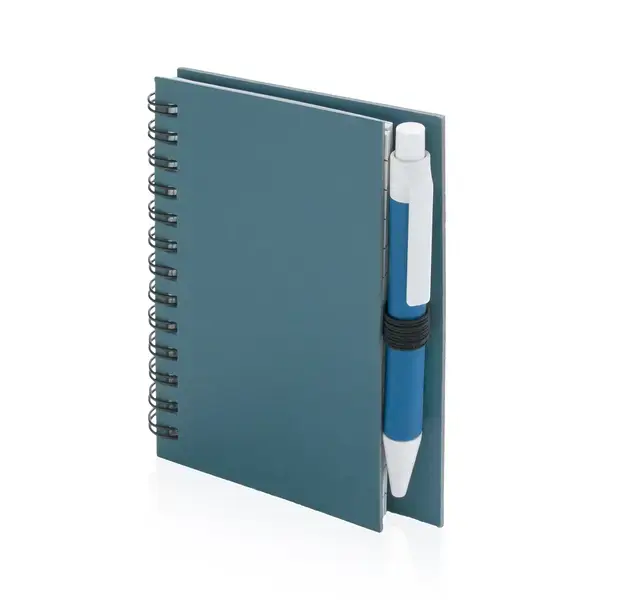 Notizbuch Pilaf - blau, Farbe: blau personalisierte Geschenke , 7 image