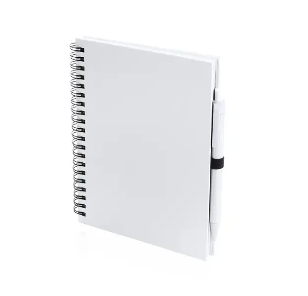 Notizbuch Koguel - weiß, Farbe: weiß personalisierte Geschenke , 8 image