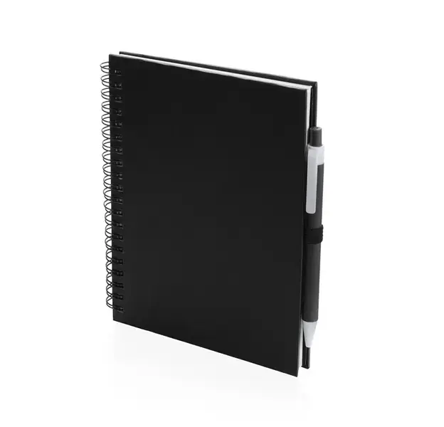 Notizbuch Koguel - schwarz, Farbe: schwarz personalisierte Geschenke , 4 image