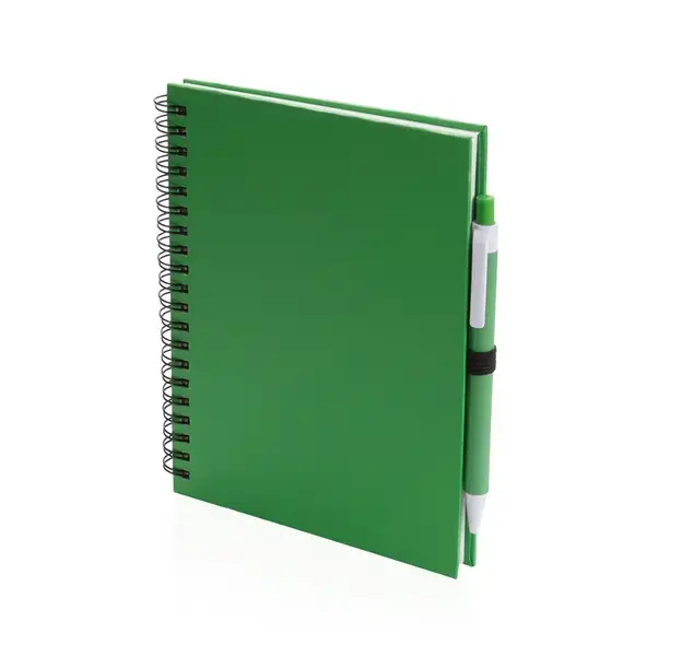 Notizbuch Koguel - grün, Farbe: grün personalisierte Geschenke , 3 image