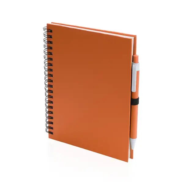 Notizbuch Koguel - orange, Farbe: orange personalisierte Geschenke , 8 image