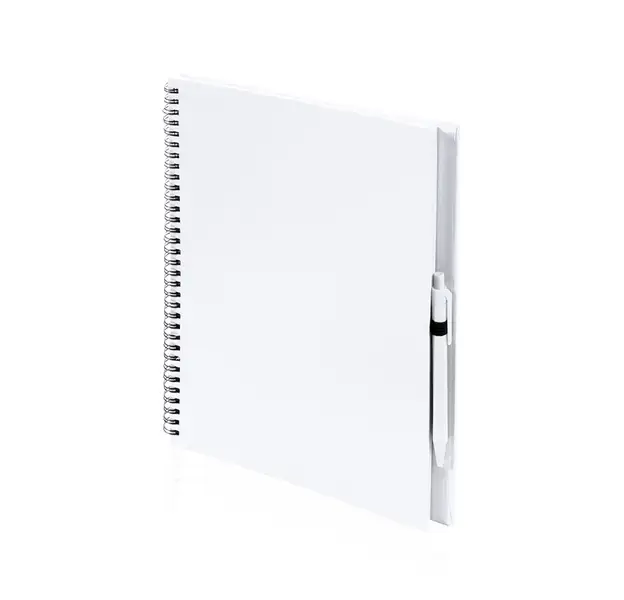 Notizbuch Tecnar - weiß, Farbe: weiß personalisierte Geschenke , 6 image