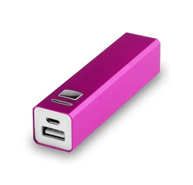 Power Bank Thazer - rosa, Farbe: rosa personalisierte Geschenke , 3 image