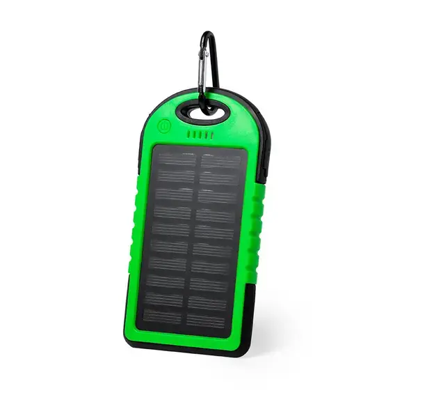 Power Bank Lenard - grün, Farbe: grün personalisierte Geschenke , 4 image