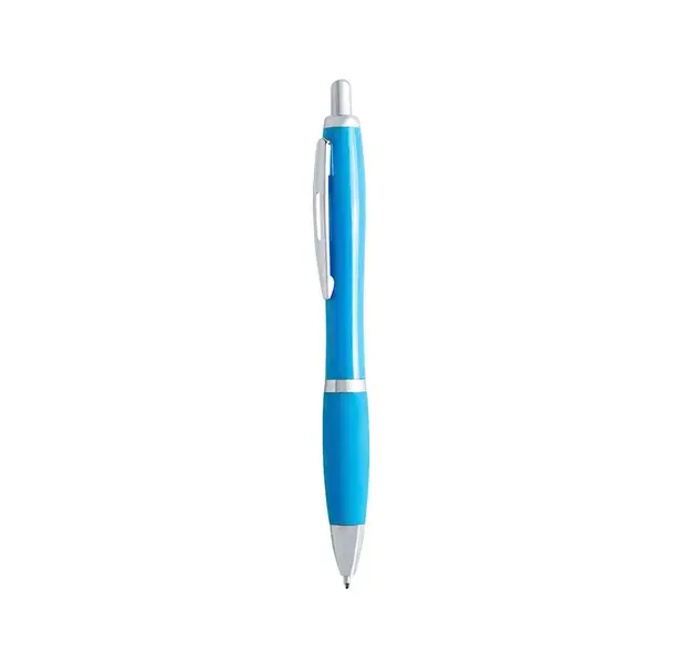Kugelschreiber Clexton - hellblau, Farbe: hellblau personalisierte Geschenke , 2 image