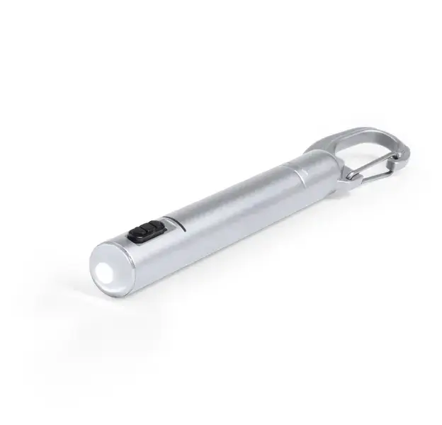 Kugelschreiber Lampe Krujer - silber, Farbe: silber personalisierte Geschenke , 2 image