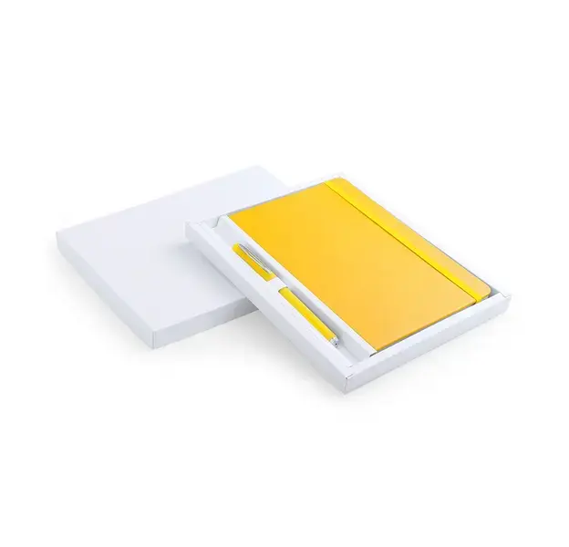 Set Marden - gelb, Farbe: gelb personalisierte Geschenke , 4 image