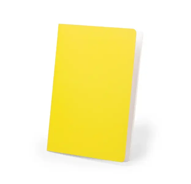 Notizbuch Dienel - gelb, Farbe: gelb personalisierte Geschenke , 4 image