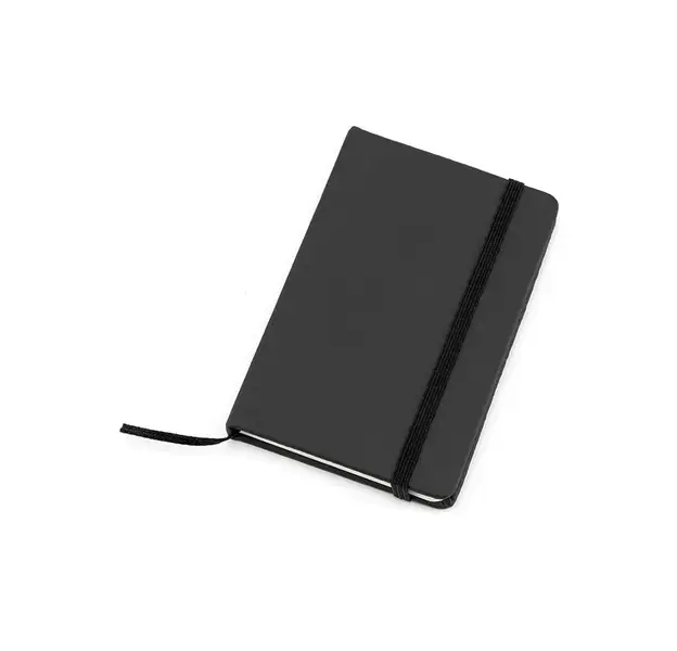 Notizblock Kinelin - schwarz, Farbe: schwarz personalisierte Geschenke , 3 image