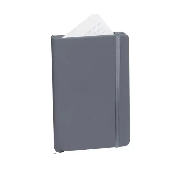 Notizblock Kinelin - grau, Farbe: grau personalisierte Geschenke , 2 image