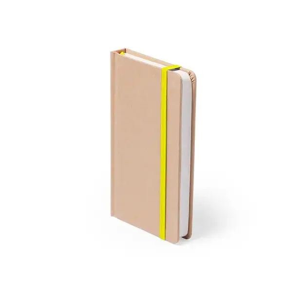 Notizblock Bosco - gelb, Farbe: gelb personalisierte Geschenke , 2 image