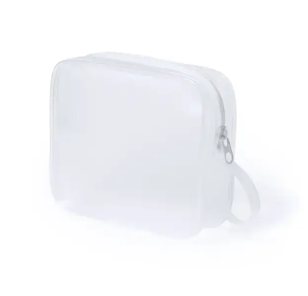 Kosmetik Tasche Saeki - weiß, Farbe: weiß personalisierte Geschenke , 2 image