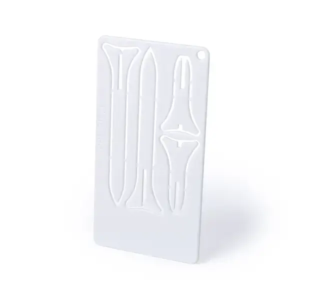 Golf Tee Karten Tunker - weiß, Farbe: weiß personalisierte Geschenke , 2 image