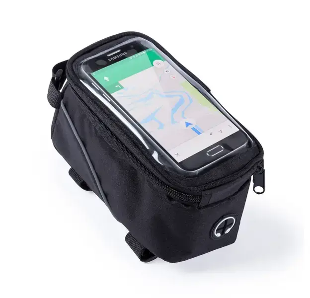 Fahrradtasche Rigon - schwarz, Farbe: schwarz personalisierte Geschenke , 3 image