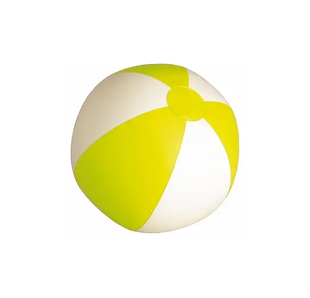 Strandball Portobello - weiß - gelb, Farbe: weiß - gelb personalisierte Geschenke , 3 image